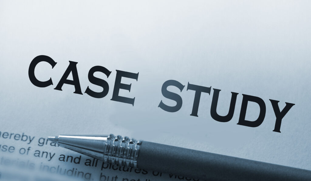 case studies written by a financial copywriter